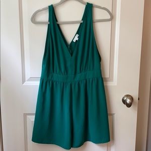Emerald Green Romper